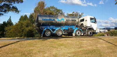 Double h2go bulk water tanker truck